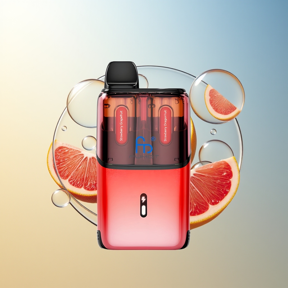Fumot Ultra T32000 32000 Bocche Fragola Pompelmo - Fragola Frutto del Drago 800mAh Mesh