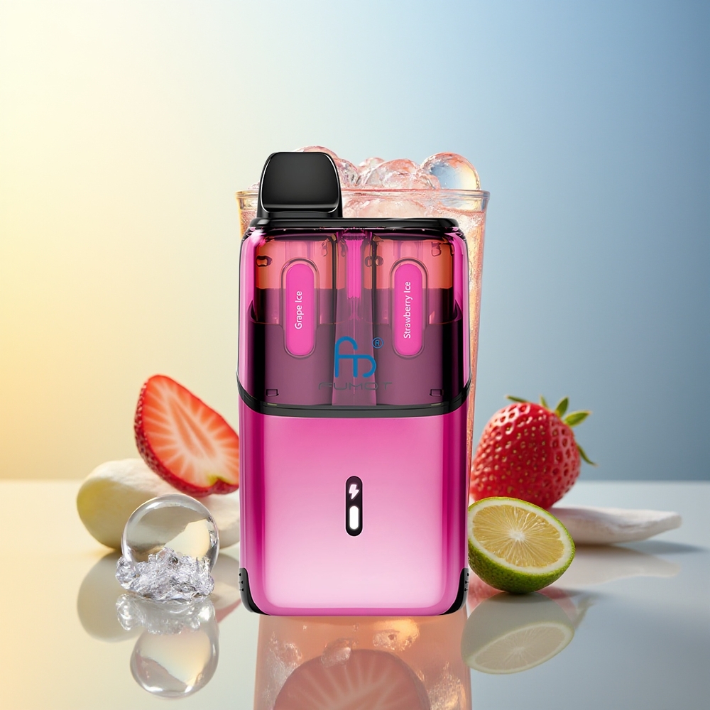 Fumot Ultra T32000 32000 Grappolo Ghiacciato - Fragola Ghiacciata Mesh Avanzata