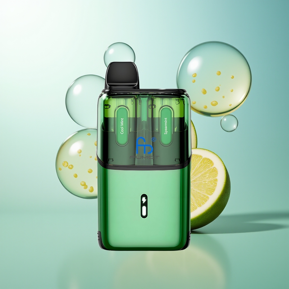 Fumot Ultra T32000 32000 Menta Fresca - Menta Verde Ricarica Rapida Mesh Avanzata