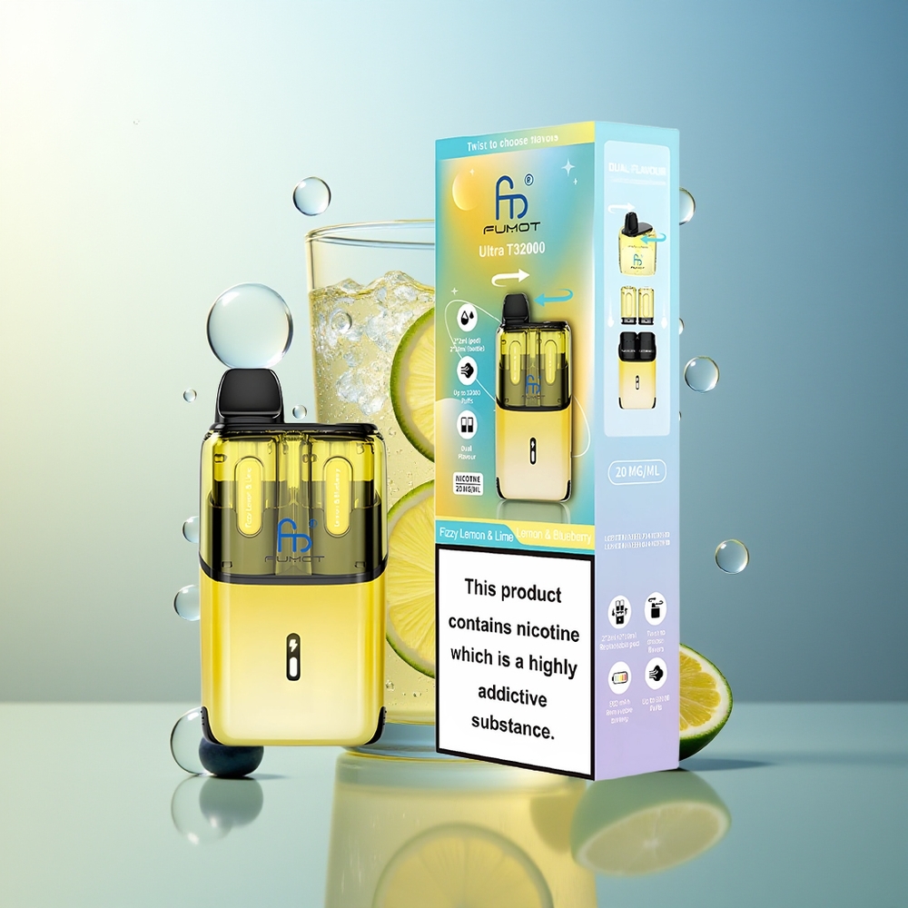 Fumot Ultra T32000 32000 Puff 24ml Agrumi Frizzanti Limone & Lime - Limone & Mirtillo Blu