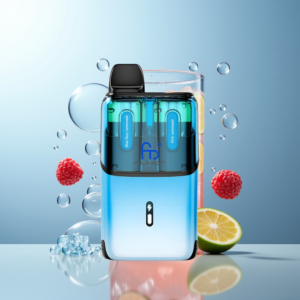 Fumot Ultra T32000 32000 Puff 24ml Blu Lampone Limonata - Rosa Limonata