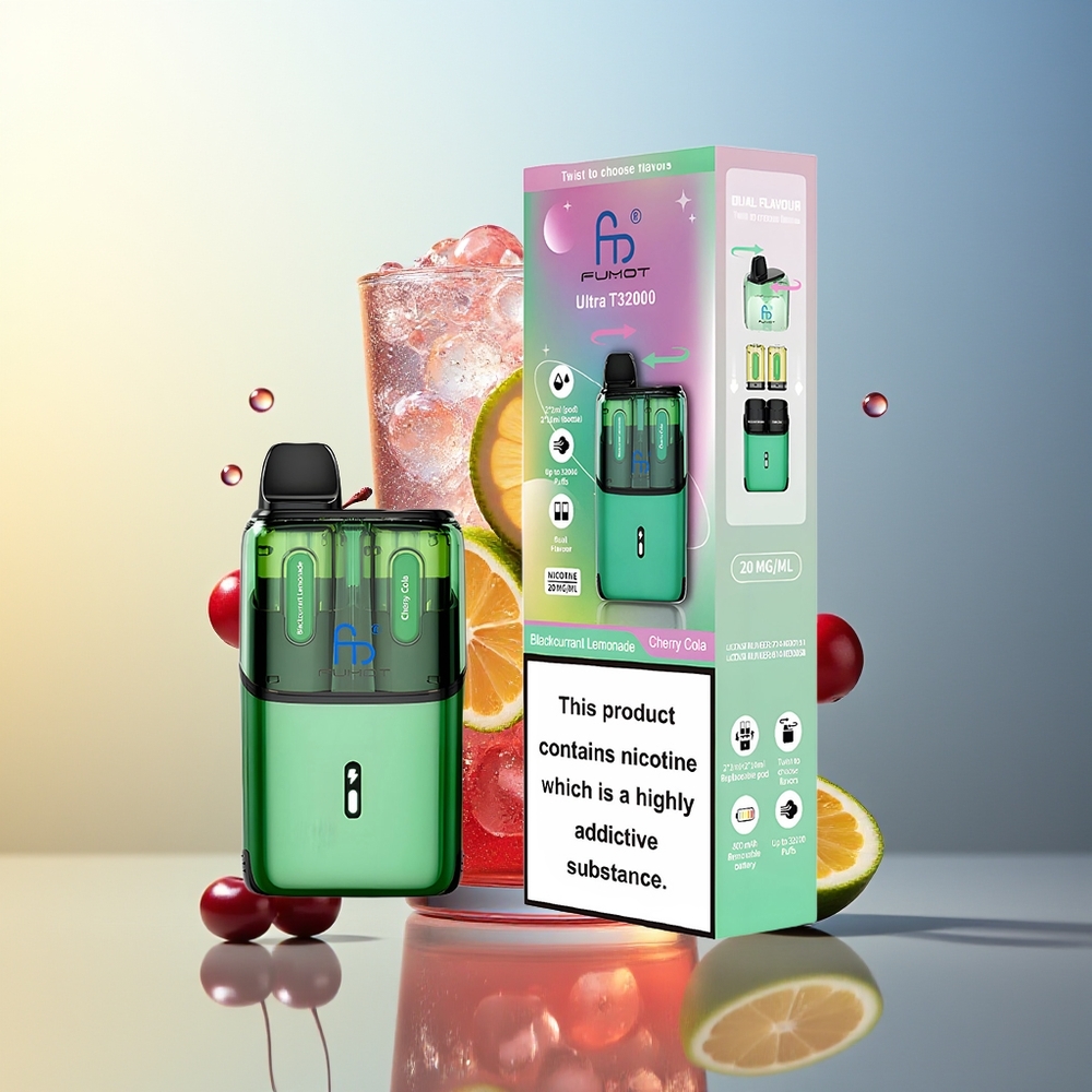 Fumot Ultra T32000 32000 Puff Ribes Limonata - Cola Ciliegia Batteria 800mAh