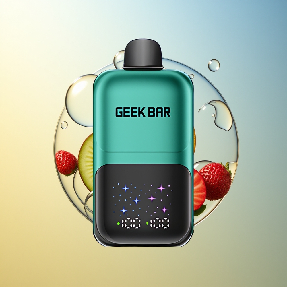 GEEK BAR 2GO 50000 Puff Fragola & Kiwi Schermo Interattivo Doppio Serbatoio