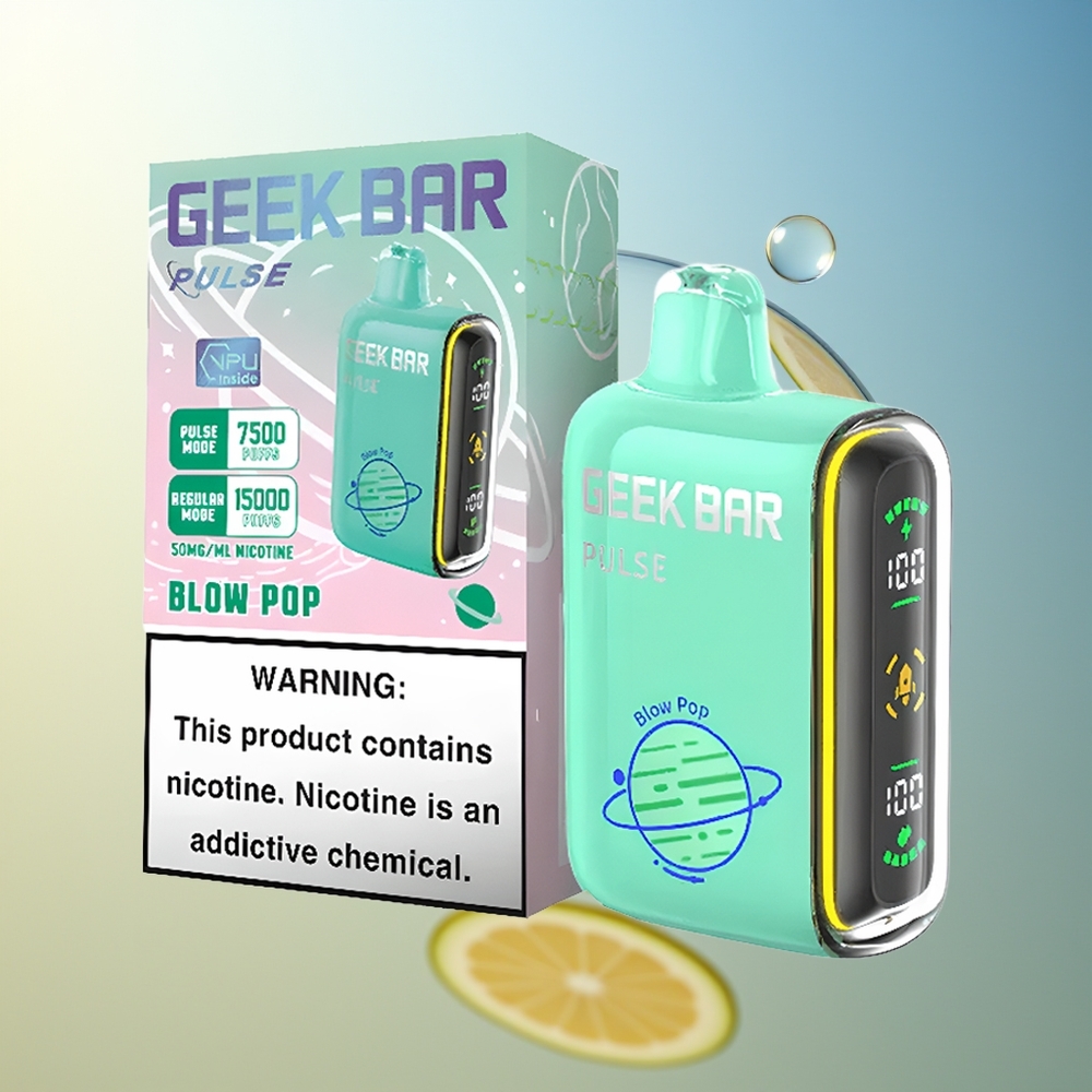 GEEK BAR Pulse 15000 Puffini 16ML Dispositivo di Svapo Planet Edition