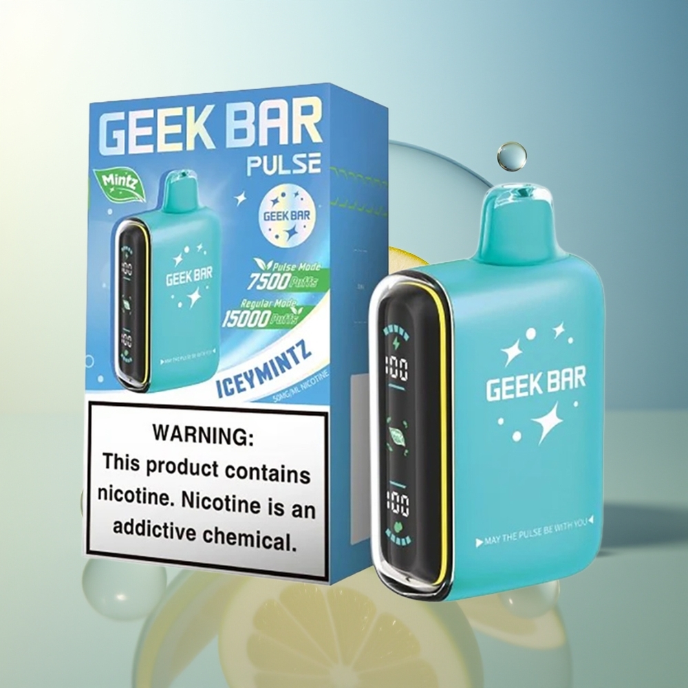 GEEK BAR Pulse 15000 Tiri Menta 16ML USB Type-C