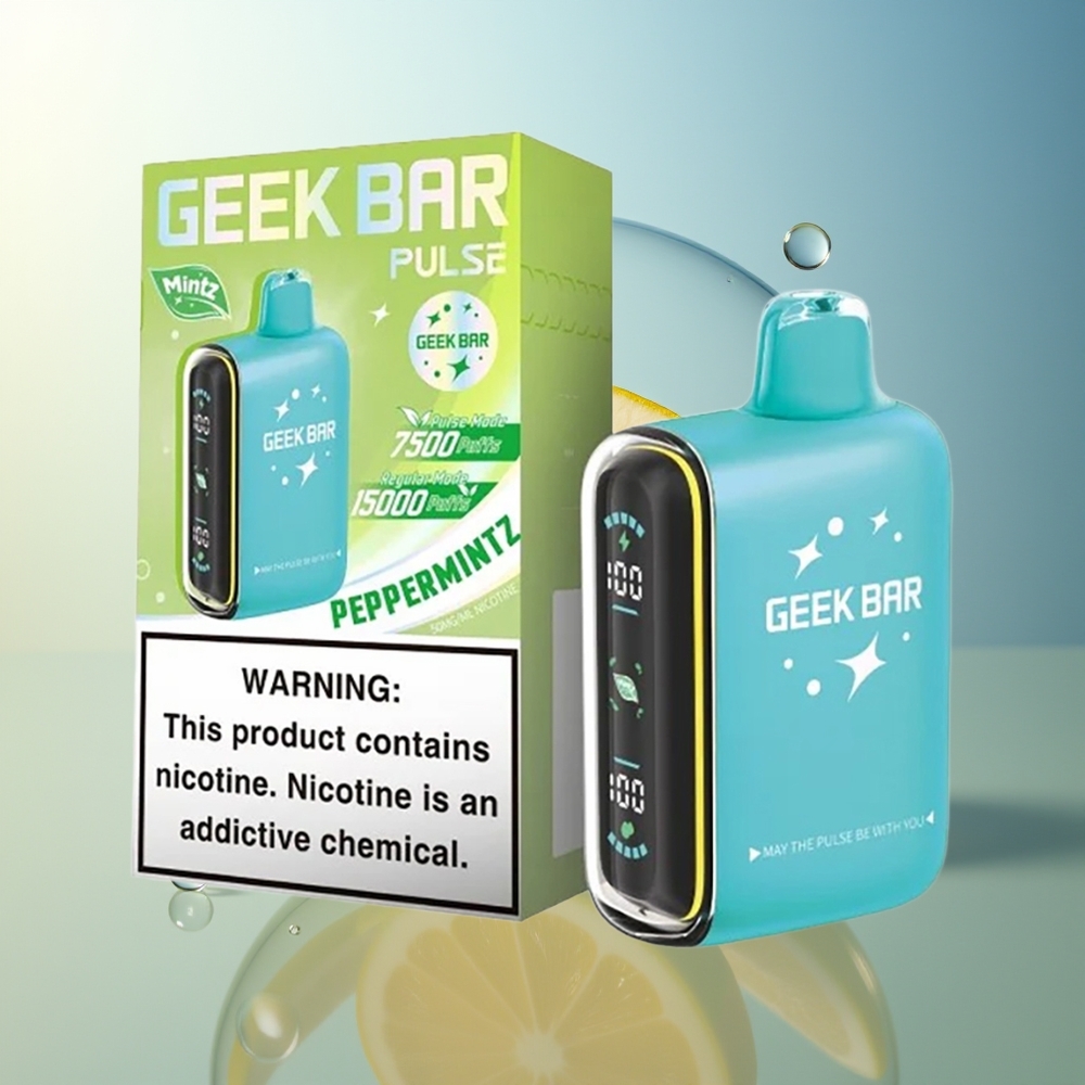 GEEK BAR Pulse 15000 Tiri Menta 16ML USB Type-C