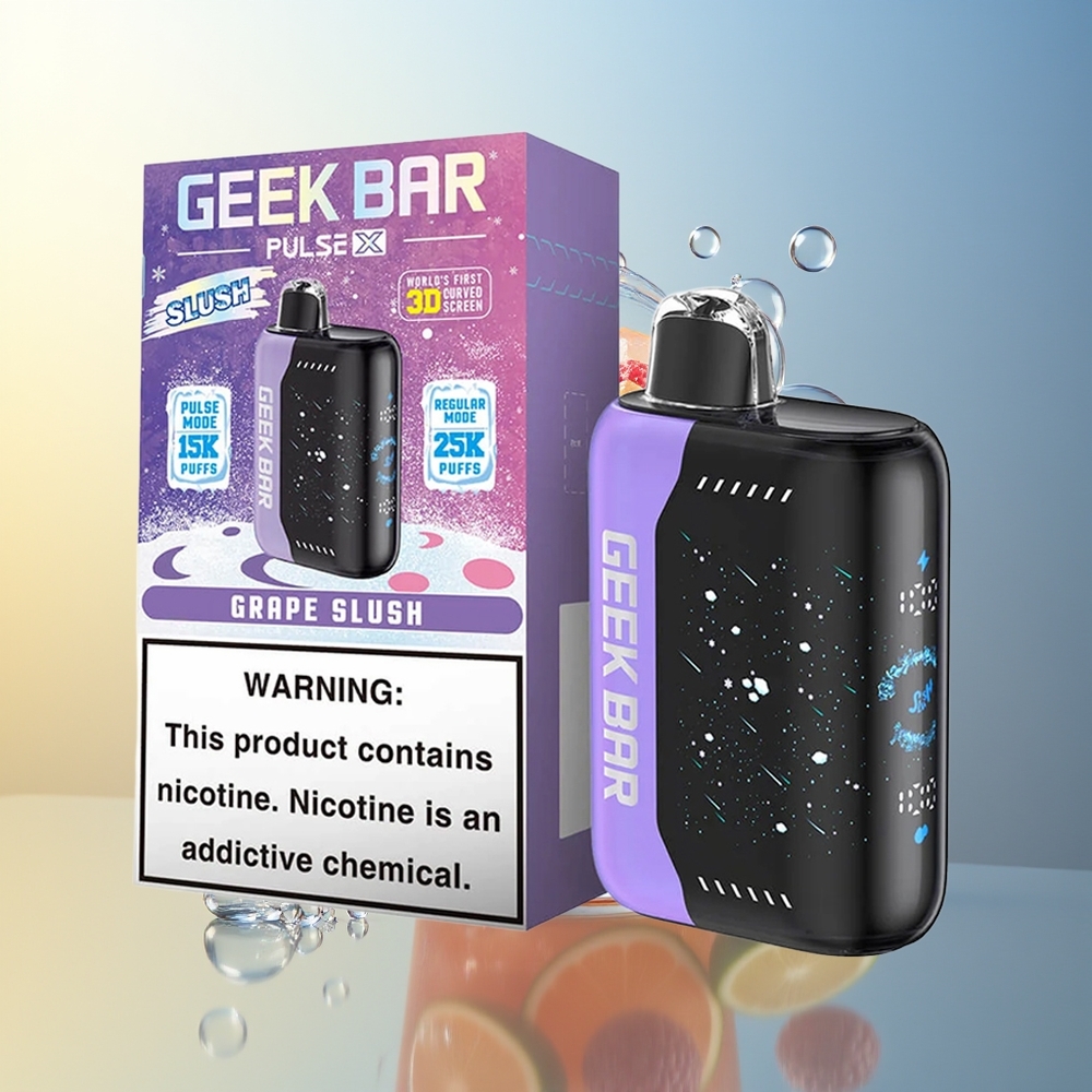 GEEK BAR Pulse X 25000 Puff Slush Edition USB Type-C Ricarica Dual Mesh Coil