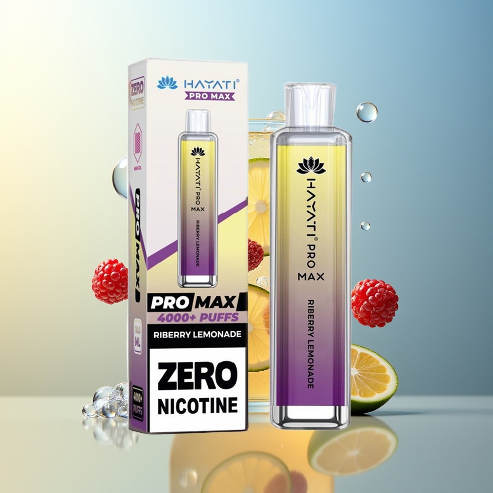 Hayati Pro Max 4000 Puff Lampone Limonata 2ml 5% Nicotina