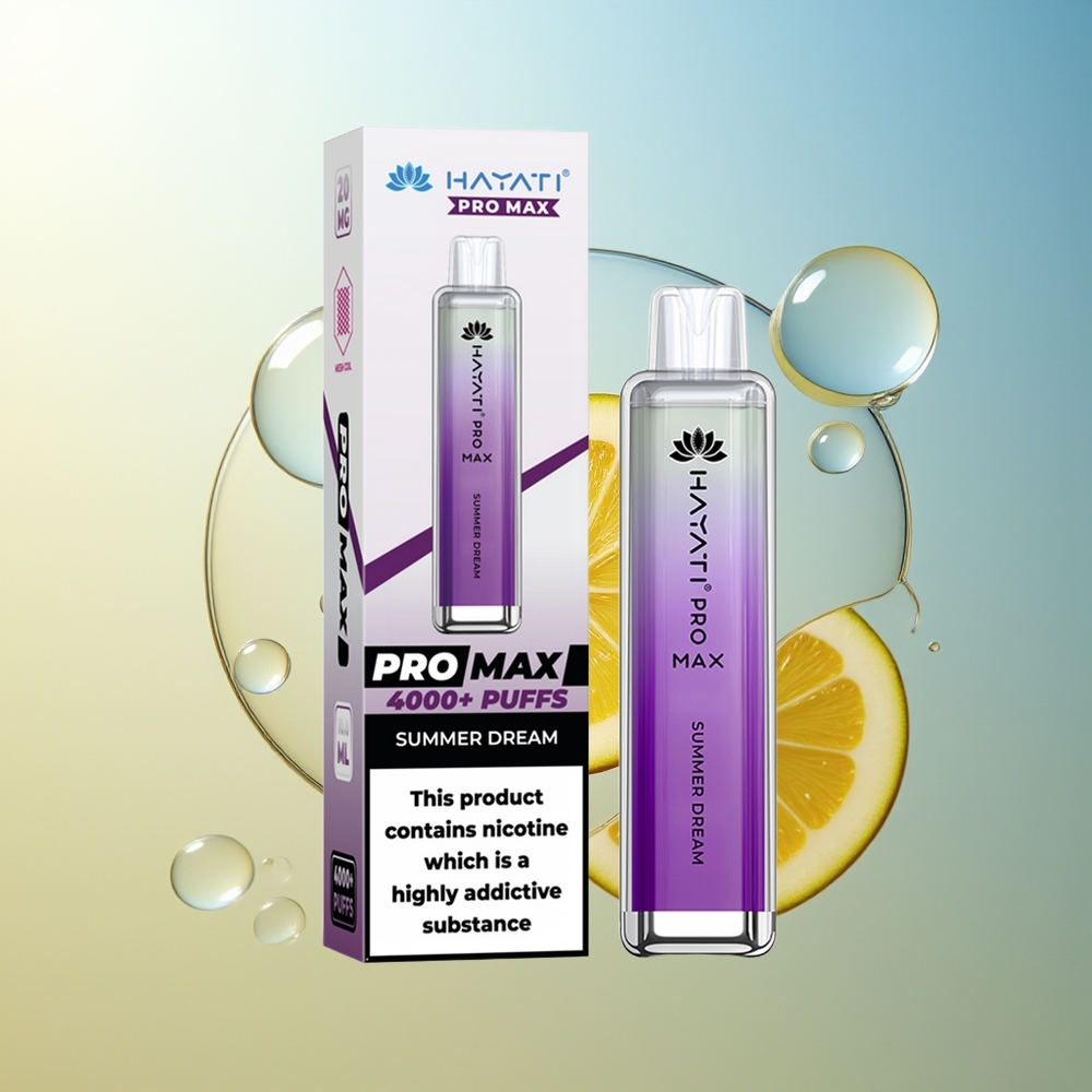 Hayati Pro Max 4000 Puff Sogno d'Estate 5% 1400mAh