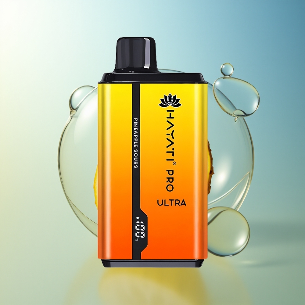 Hayati Pro Ultra 15000 Bocche Ananas Agrodolce 24ml 850mAh