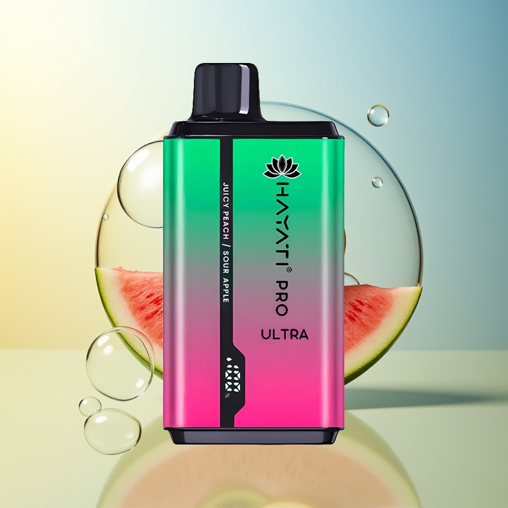 Hayati Pro Ultra 15000 Bocche Anguria Kiwi Passione 2x12ml