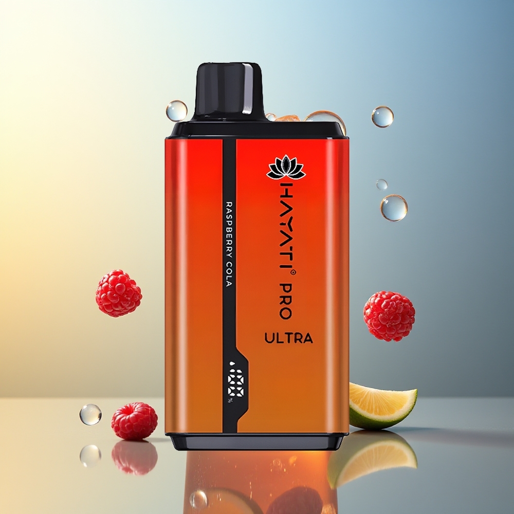 Hayati Pro Ultra 15000 Bocche Lampone Cola 24ml