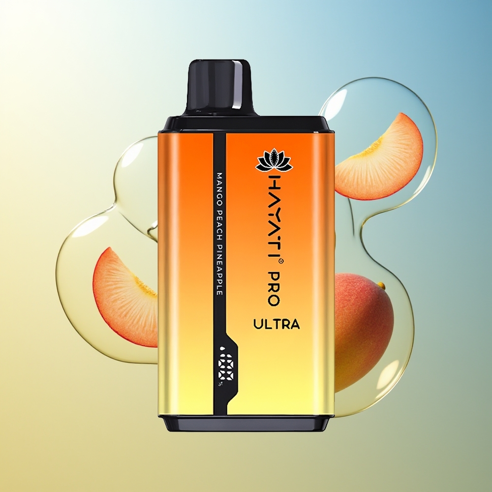 Hayati Pro Ultra 15000 Bocche Mango Pesca Ananas 24ml