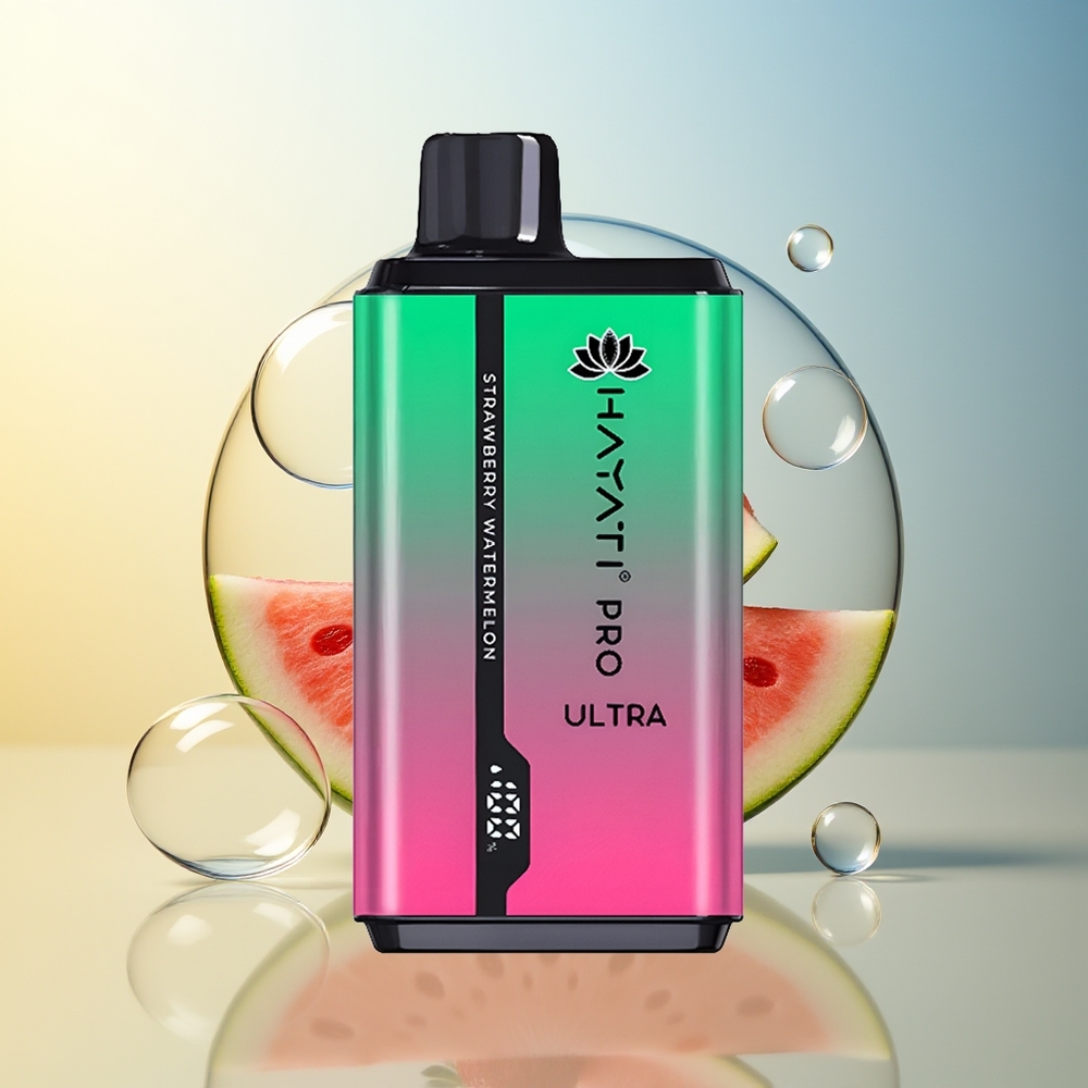 Hayati Pro Ultra 15000 Puff Fragola Anguria 24ml 2%