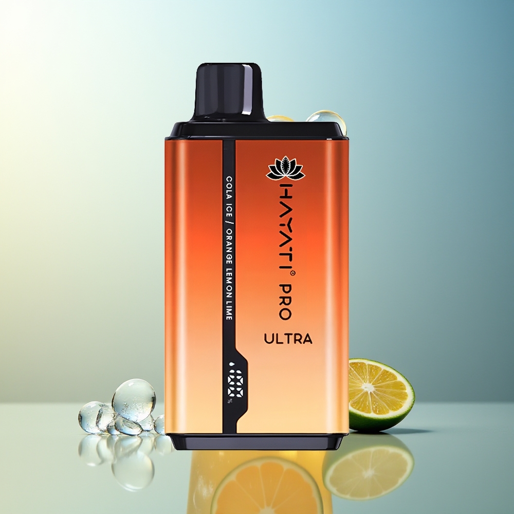 Hayati Pro Ultra 15000 Puff Ghiaccio di Cola Arancia Limone & Lime 850mAh 24ml