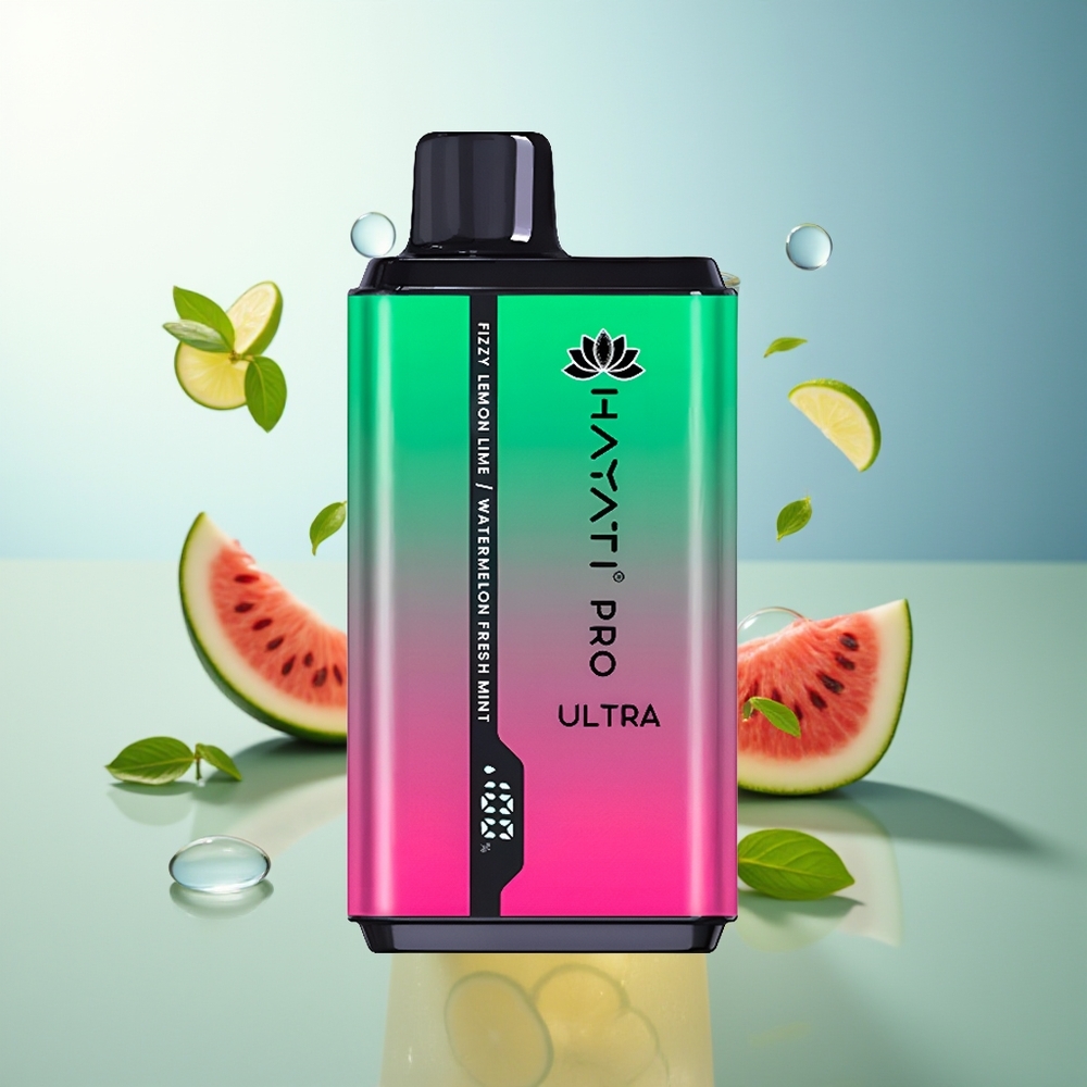 Hayati Pro Ultra 15000 Puff Limone Frizzante & Anguria Menta Fresca 2 12ml