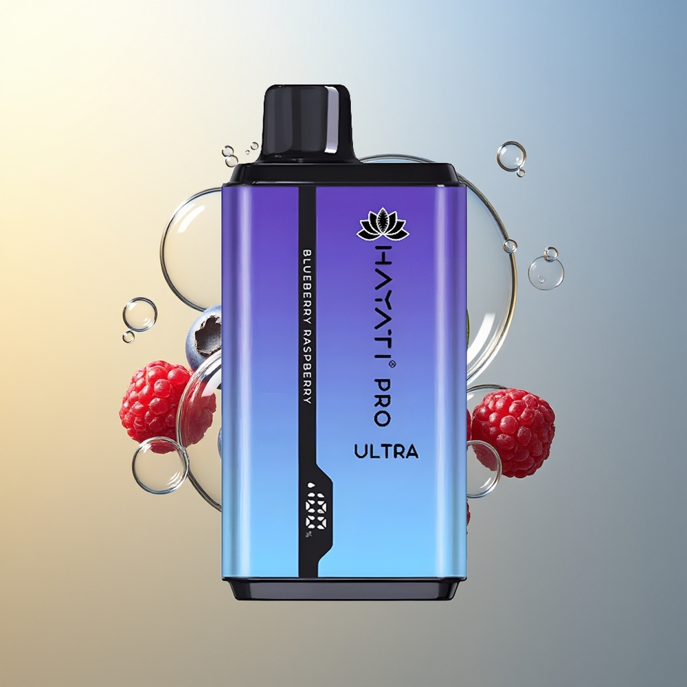 Hayati Pro Ultra 15000 Puff Mirtillo Lampone 850mAh