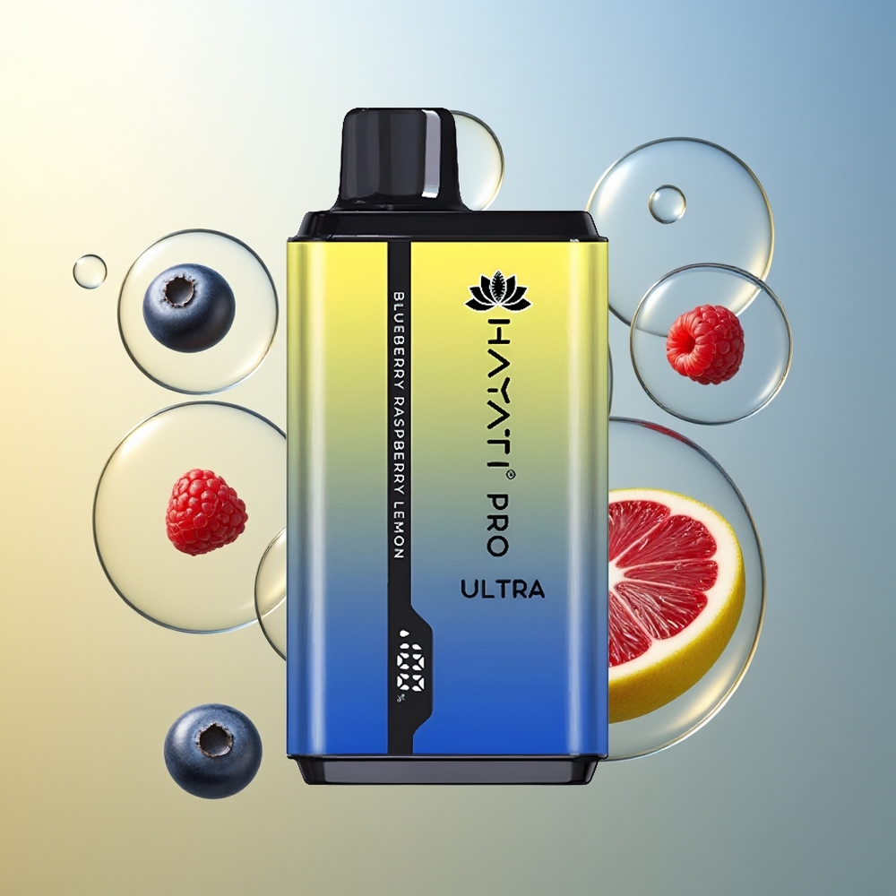 Hayati Pro Ultra 15000 Puff Mirtillo Lampone Limone 850mAh