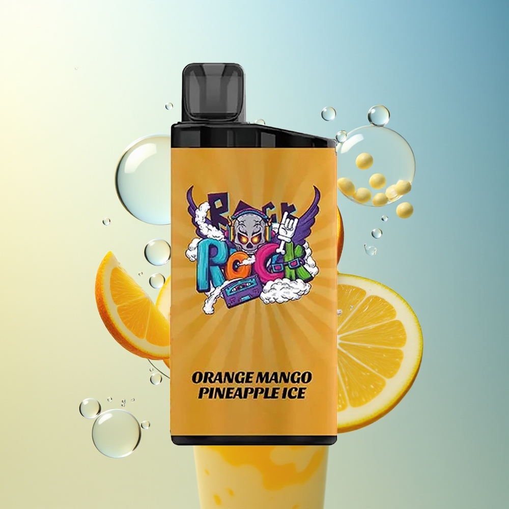 IGET Bar 3500 Puff Arancia Mango Ananas Ghiaccio 1400 mAh PC+ALU