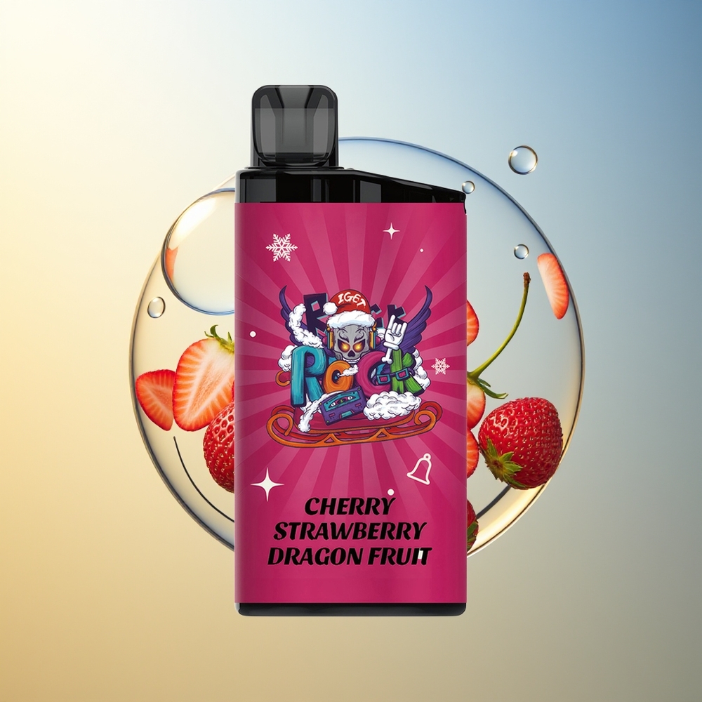 IGET Bar 3500 Puff Ciliegia Fragola Frutto del Drago PC+ALU