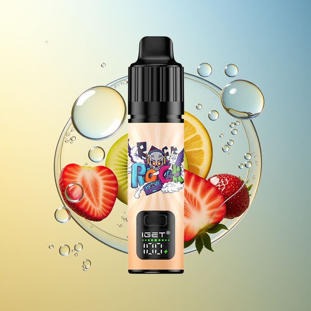IGET BAR PLUS S3 POD 10000 Puff Fragola Kiwi Ghiaccio 18 ml E-liquid