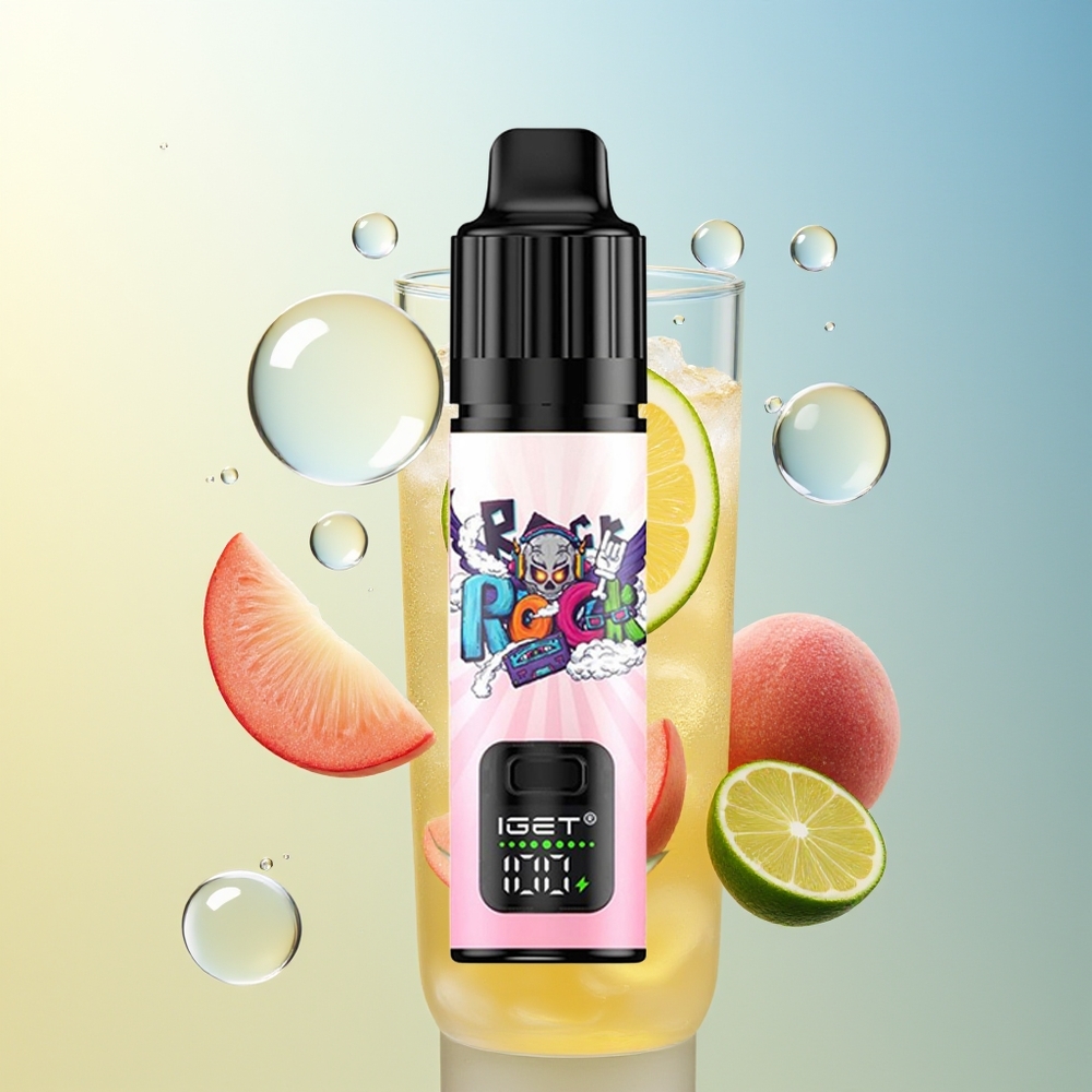 IGET BAR PLUS S3 POD 10000 Puff Pesca Litchi Lime Ghiaccio 18ml Disposable Vape