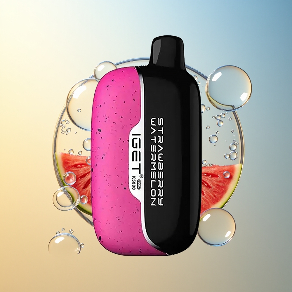 IGET Moon K5000 5000 Bocche Fragola Anguria Ghiaccio PC 1.35 Ohm