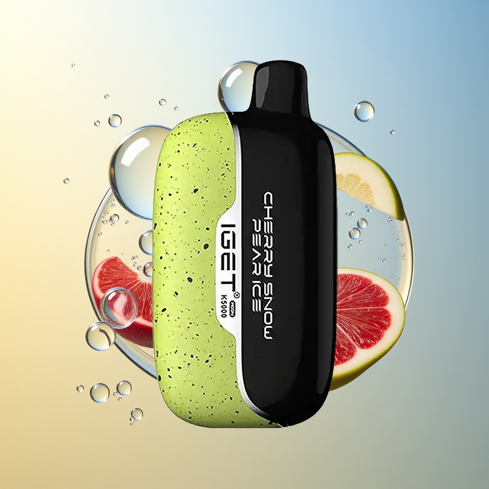 IGET Moon K5000 5000 Puff Ciliegia Neve Pera Ghiaccio Rete 1.35 Ohm