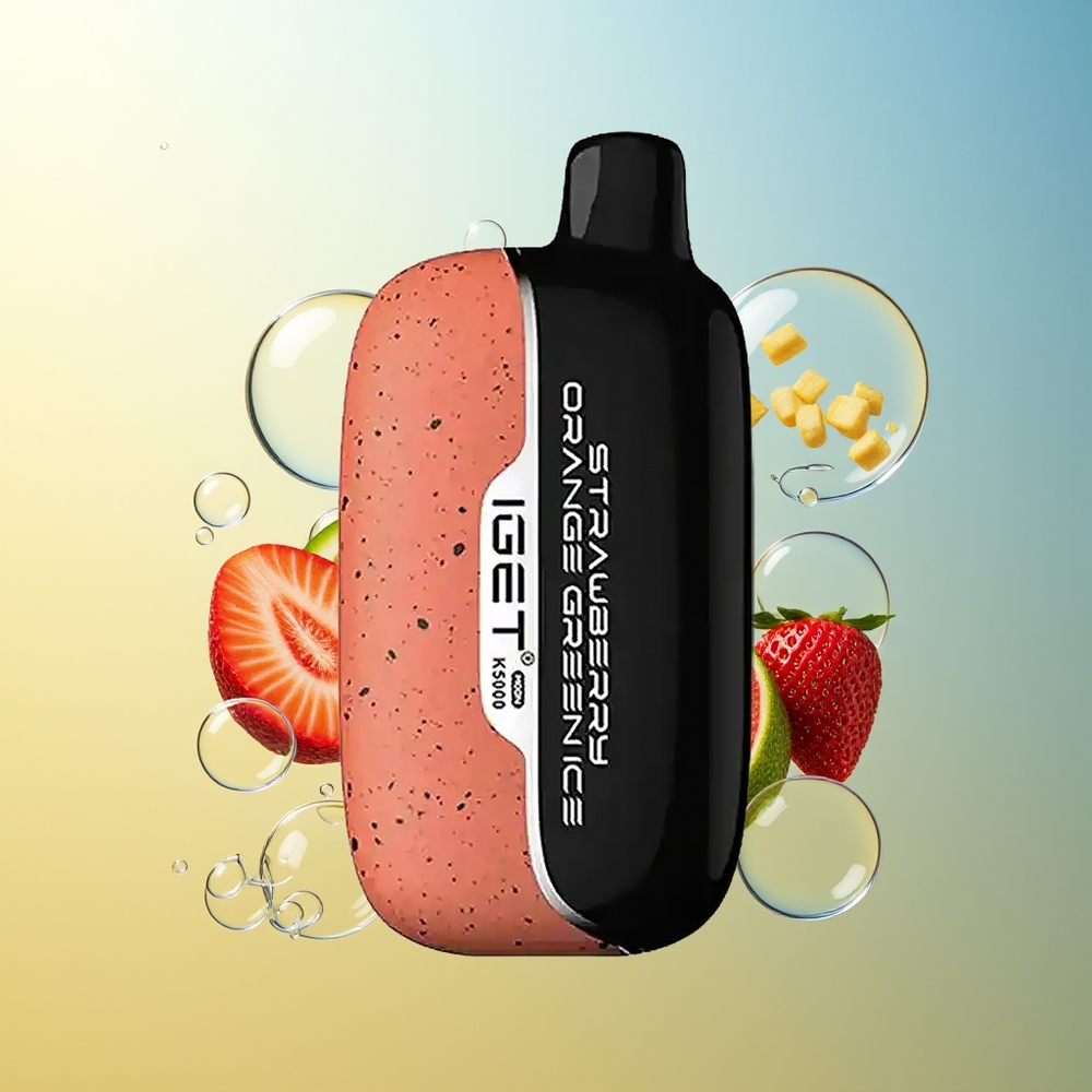 IGET Moon K5000 5000 Puff Fragola Arancia Verde Ghiaccio PC 81.5g