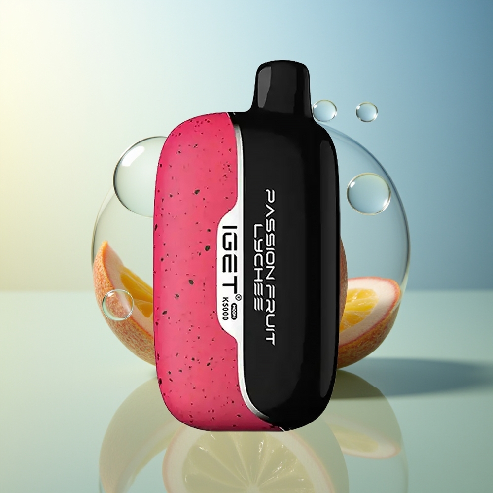 IGET Moon K5000 5000 Puff Frutto della Passione Litchi PC Materiale
