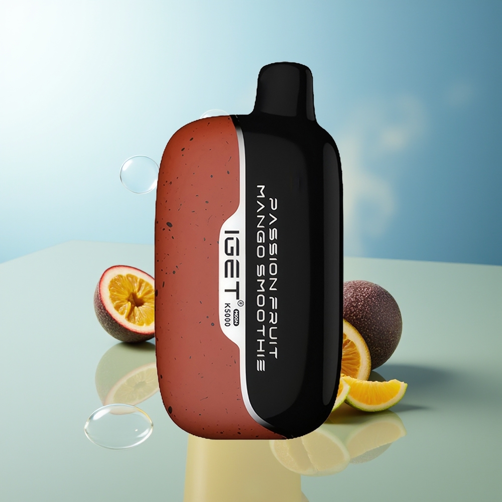 IGET Moon K5000 5000 Puff Frutto della Passione Mango Smoothie PC Mesh 1.35 Ohm