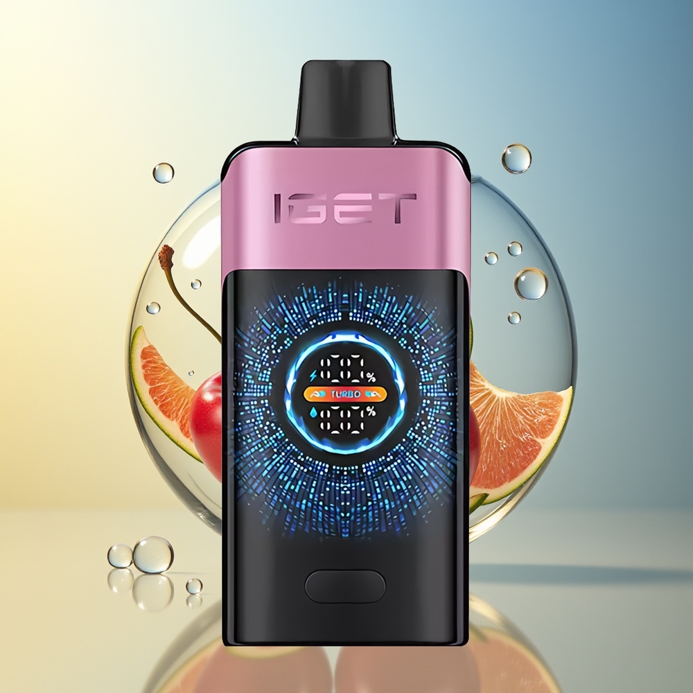 IGET ONE 12000 Puff Monster Ciliegia Schermo Curvo Grande 2700 mAh