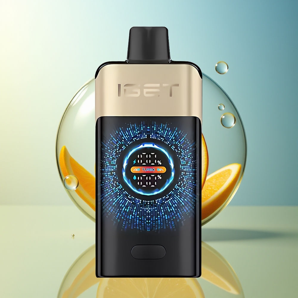 IGET ONE 12000 Puff Mostro Arancione Tropicale Schermo Curvo Grande 2700 mAh