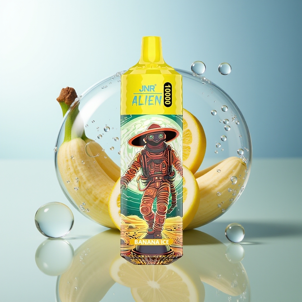 JNR Alien 10000 Puff Banana Ghiaccio 20ml LED RGB