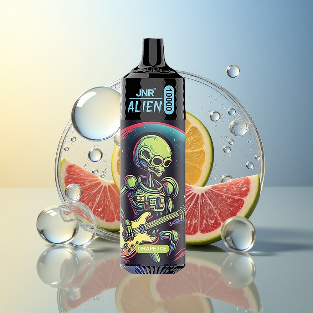 JNR Alien 10000 Puff Ghiaccio d'Uva LED RGB