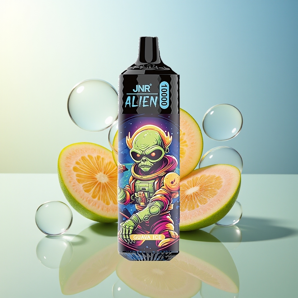 JNR Alien 10000 Puff Guava Ghiaccio LED RGB