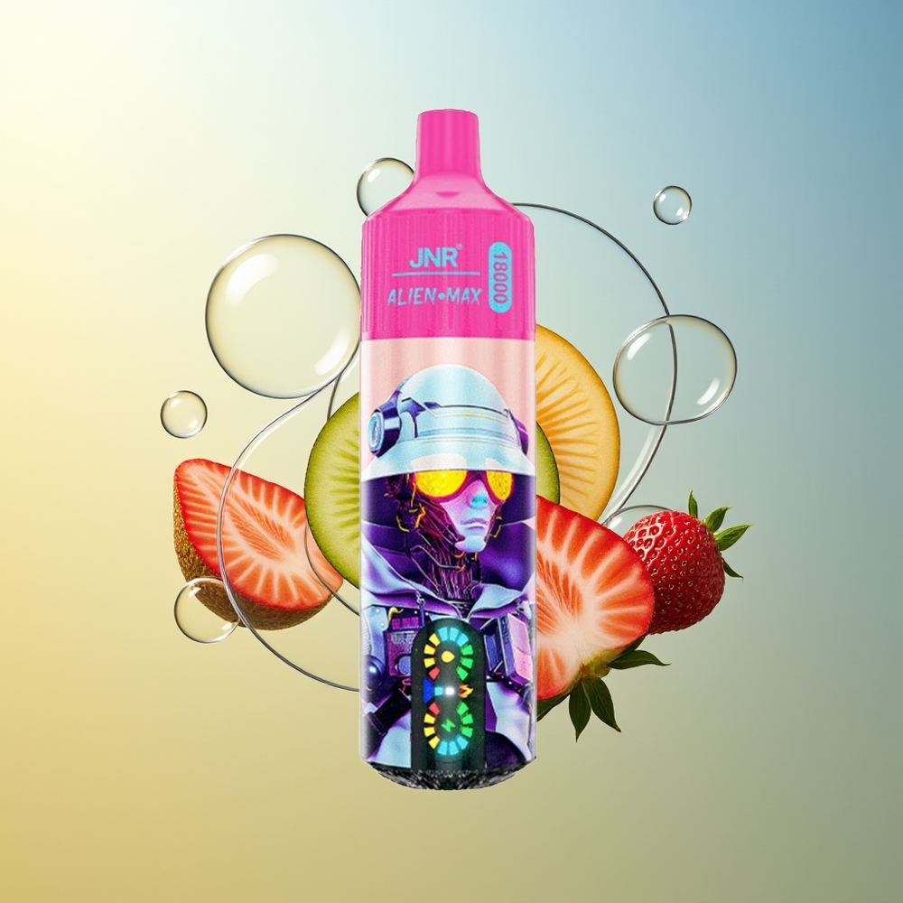JNR Alien Max 18000 Puff Fragola Kiwi Dual Mesh e Tipo-C
