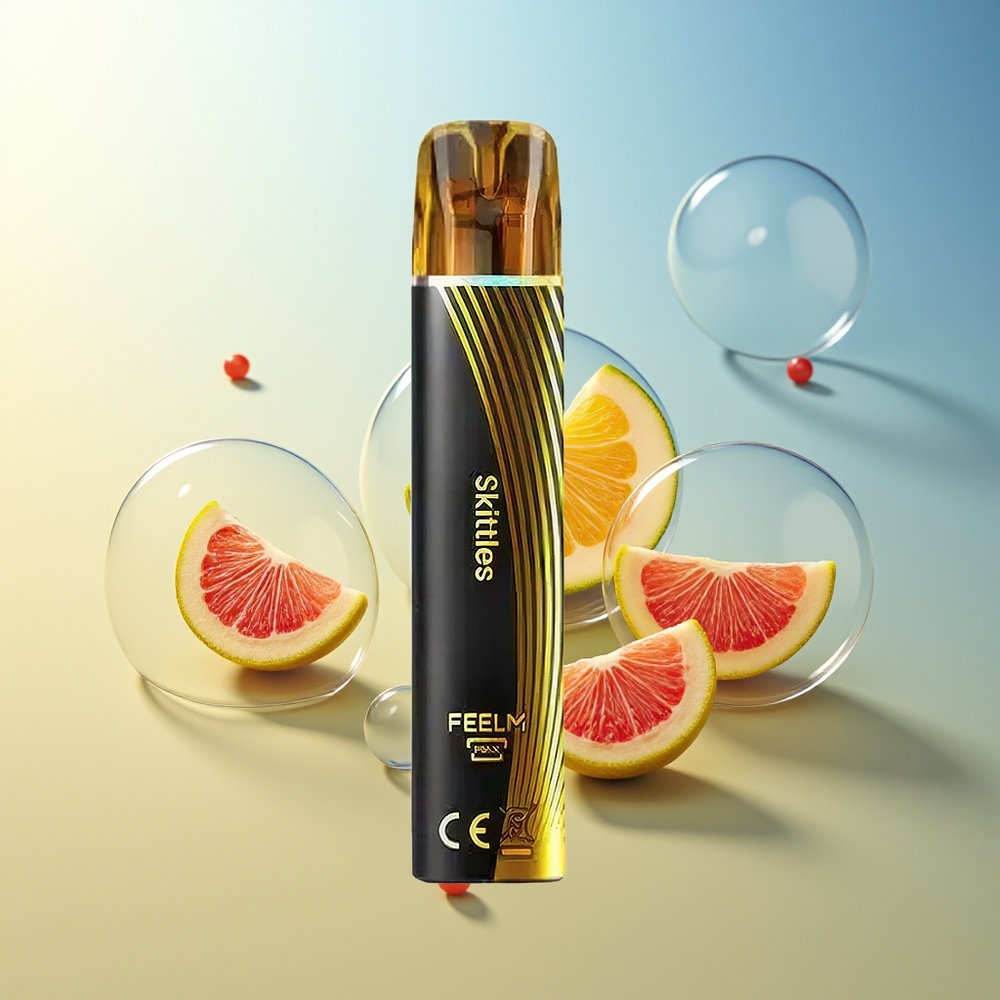 JNR Black&Golden 800+2% Puff Disposable Vape Skittles 2ml