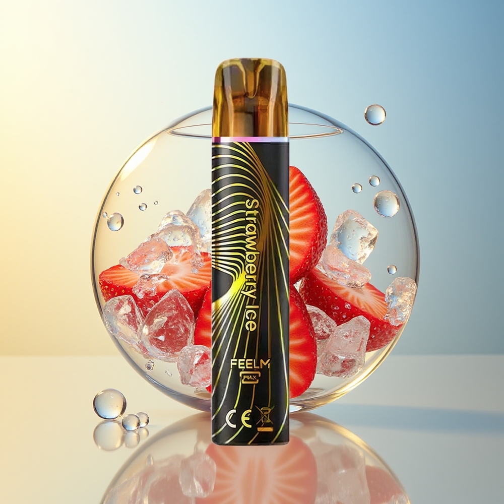 JNR Black&Golden 800 Puff Fragola Ghiaccio 550mAh 2ml