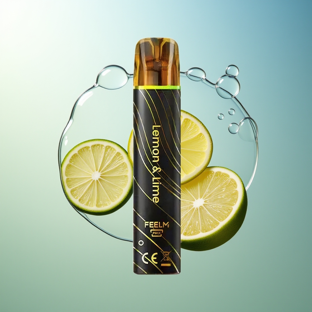 JNR Black&Golden 800 Puff Limone & Lime 2% Nicotina Senza Ricarica
