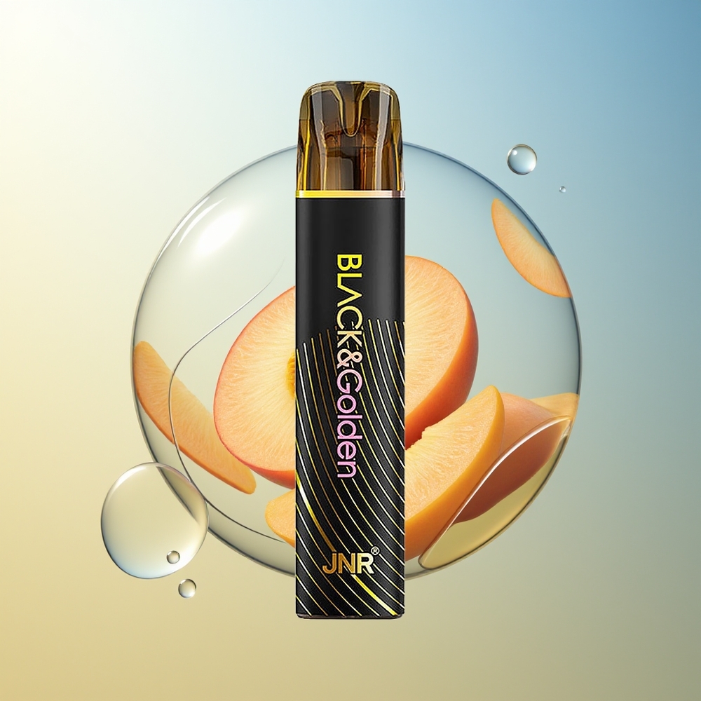 JNR Black&Golden 800 Puff Pesca Mango No Charge 2%