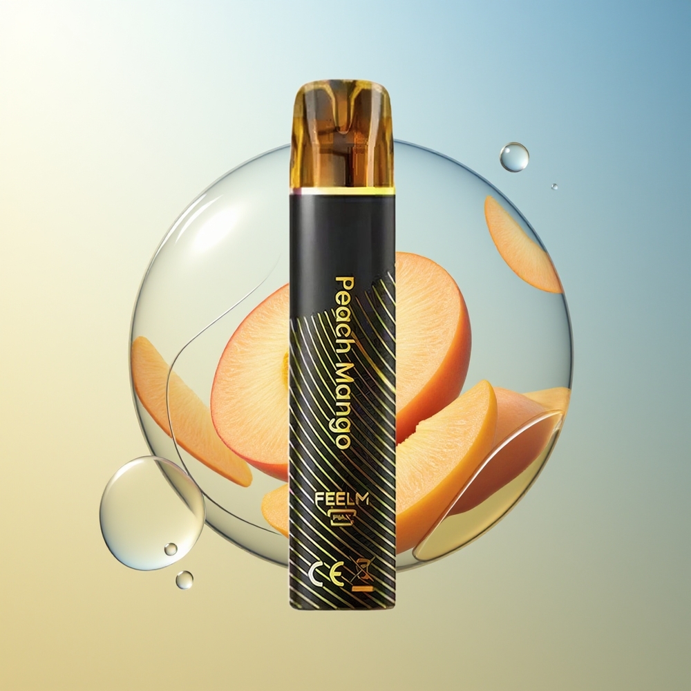 JNR Black&Golden 800 Puff Pesca Mango No Charge 2%