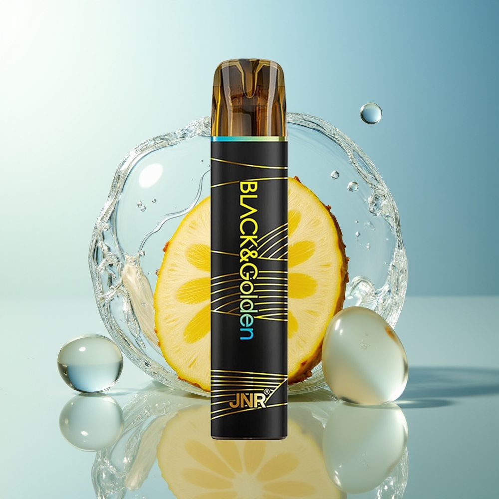 JNR Black&Golden 800 Puff Pineapple Ghiaccio Senza Ricarica 2% Nicotina