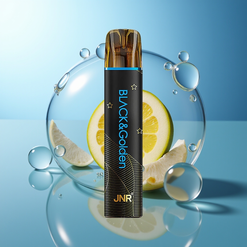 JNR Black&Golden 800 Puff Sigaro Blu Disposable Vape 2% Nicotina Senza Ricarica