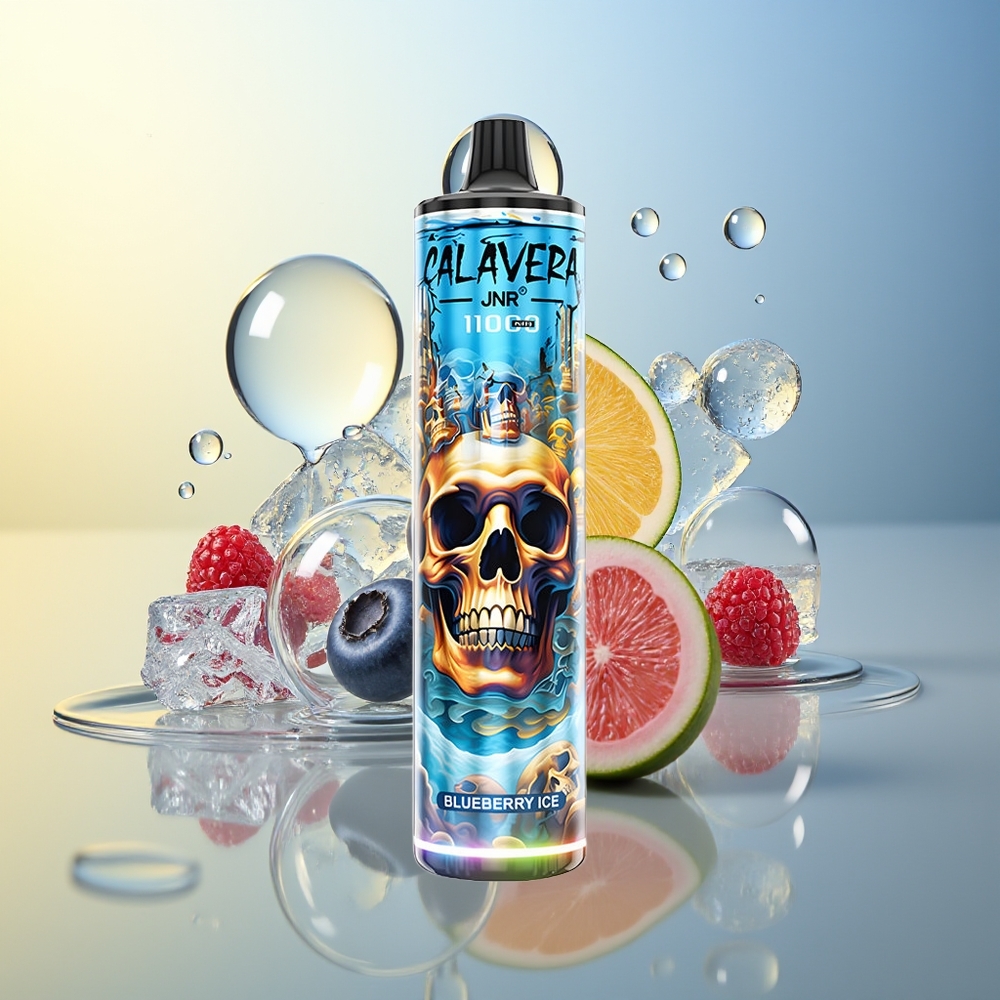 JNR Calavera 11000 Puff Blu Ghiaccio Disposable Vape 850mAh 21ml