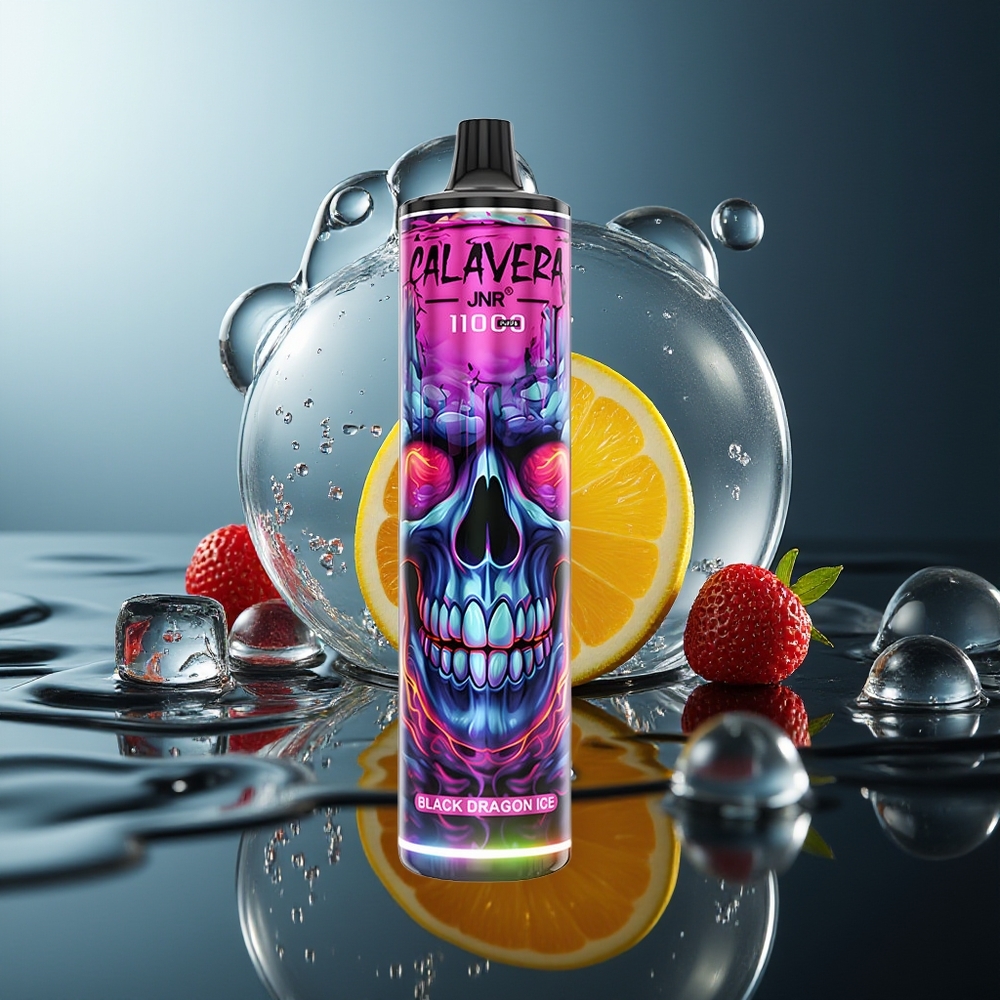 JNR Calavera 11000 Puff Drago Nero Ghiaccio 850mAh 21ml