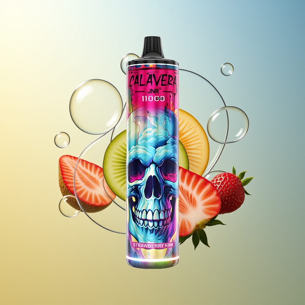 JNR Calavera 11000 Puff Fragola Kiwi Tipo-C 850mAh