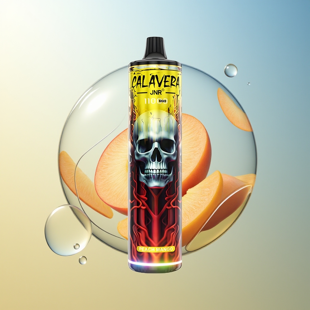 JNR Calavera 11000 Puff Pesca Mango Tipo-C 850mAh