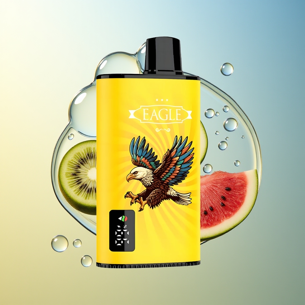 JNR EAGLE Smart 23000 Puff Dispositivo di Vapo Kiwi Anguria Ghiaccio Schermo Digitale Bobina Mesh 1.0ohm