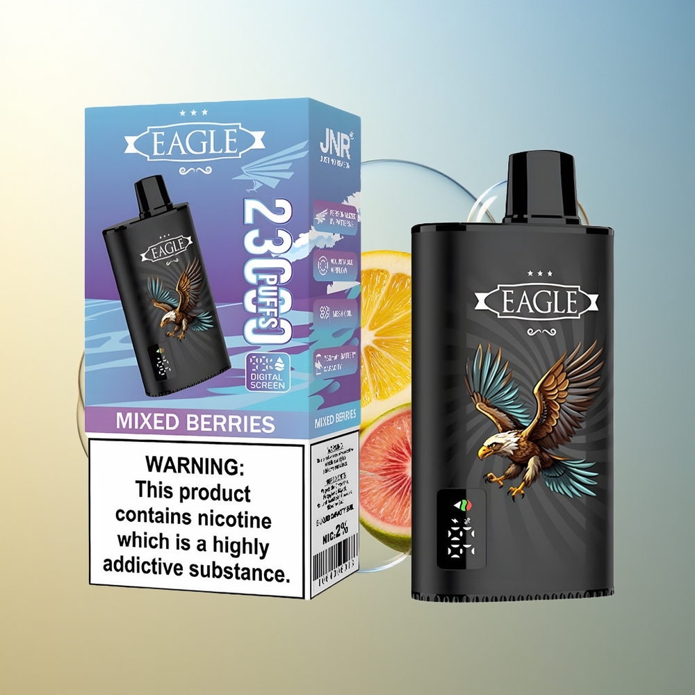 JNR EAGLE Smart 23000 Puff Misto di Bacche Schermo Digitale 750mAh